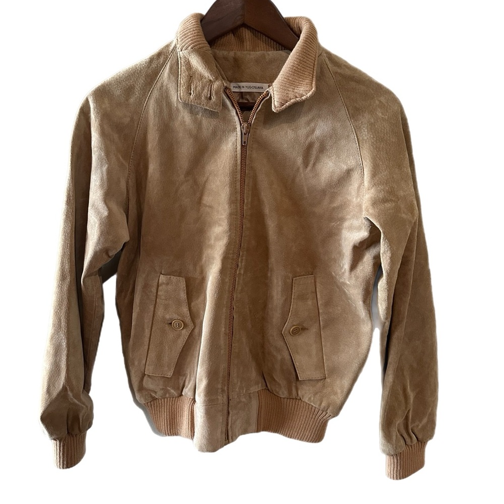 Tan Suede Women’s Jacket